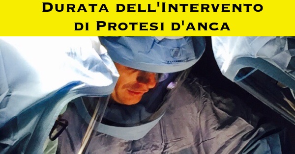 Durata intervento protesi anca fb