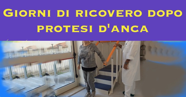 Giorni di ricovero dopo protesi danca